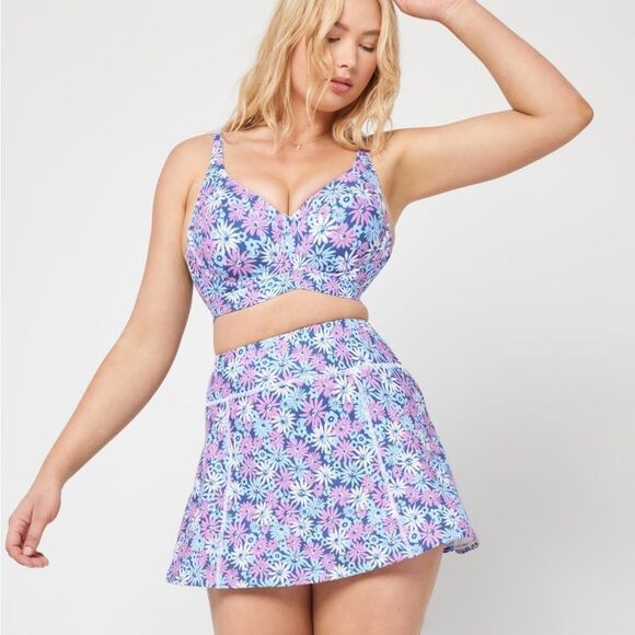 L*Space Sports Bra w/ cups (flattering AF) size Med NWT - Picture 14 of 14